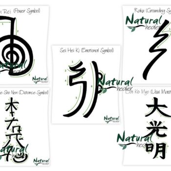 Reiki Symbols Poster Pack with 50 Variations (Digital)