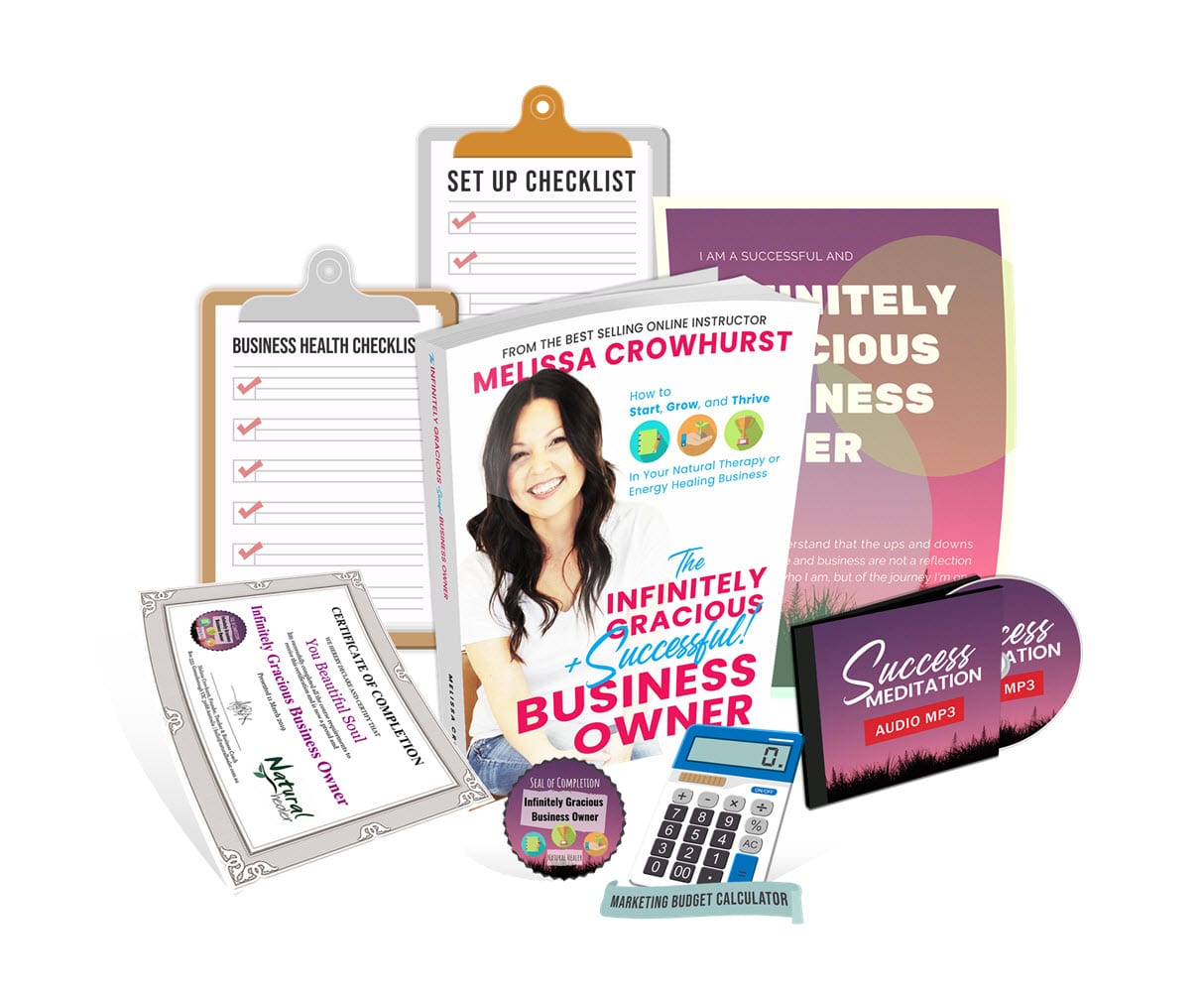 Be A Successful Business Owner Course for Reiki Practitioners & Other Healers