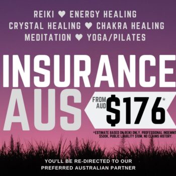 Energy Healer and Reiki Insurance (AUS)