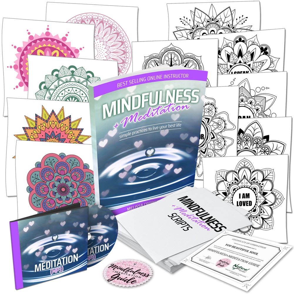 Mindfulness Guide Certification Course with Meditation MP3 Audios