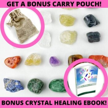 30-Pack Advanced Healing Crystals for Energy Healers & Grids