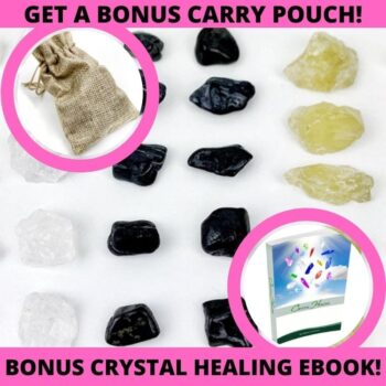 30-Pack Space Clearing Crystals for Energy Healers & Cleansing Grids