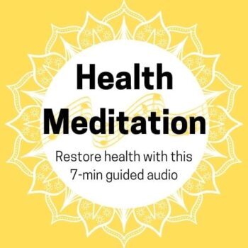 Restoring Health Meditation Guided 7-Minute Audio (MP3)
