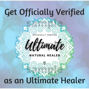 The Ultimate Natural Healer (Recognition Certificate)